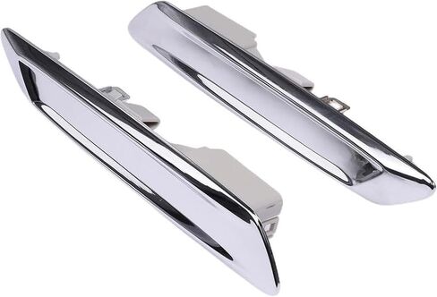 Front Left Right Chrome Fender Trim Molding for BMW 528i 2014-2016 Replacement 51137336645 51137336646 2Pcs Chrome in Kuwait