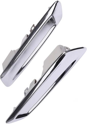 Front Left Right Chrome Fender Trim Molding for BMW 528i 2014-2016 Replacement 51137336645 51137336646 2Pcs Chrome in Kuwait