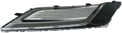 Fog Cover Driver Left Side LH Hand for Ford for Fusion Platinum/S/SE/Titanium 17-18 Textured Black 14408720 HS7Z17B814AB,Fitment Tested in Saudi Arabia