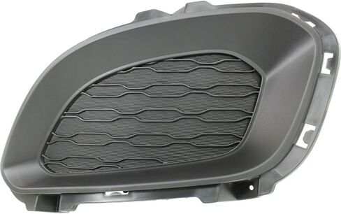 Fog Light Covers Driver Left Side LH Hand for Kia for Rio LX+ 12-13 & EX/LX/SX 12-15 Primed 865231W200 KI1038122,Fitment Tested in Saudi Arabia