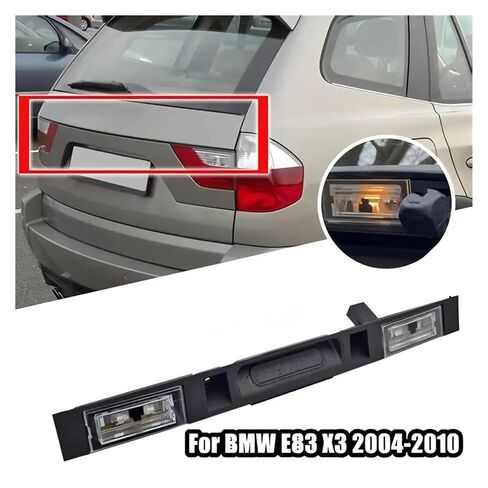 متوافق مع BMW E83 متوافق مع X3 2004 2005 2006 2007 2008 2009 2010 51133403611 مقبض غطاء صندوق السيارة الخلفي مع زر مفتاح in Kuwait