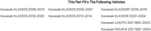 ضرس أمامي للمحرك الأساسي 13 سنًا لـ Kawasaki KLX250S 2006-2007,2009-2010,2012-2014,2018-2020 in Kuwait
