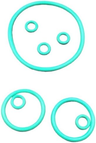 6pcs 63x3.5 63 * 3. 65x3. 65 * 3. 68x3. 68 * 3. OD*Thickness 3.5mm Green Fluoro FKM Fluorine Rubber O-Ring Oil Seal(65mm OD) in Kuwait