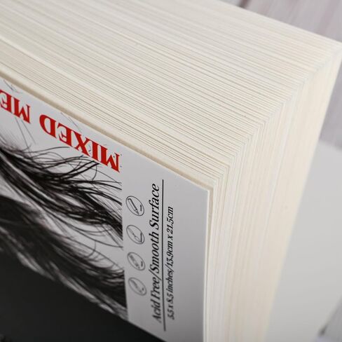 2 حزمة من 160 ورقة من كتب الرسم، دفتر رسم حلزوني مقاس 5.5 بوصة × 8.5 بوصة، ورق لوحة رسم بوزن 68 رطل/100 جرام في المتر المربع، وسادات رسم صغيرة للرسم للبالغين والأطفال in Kuwait