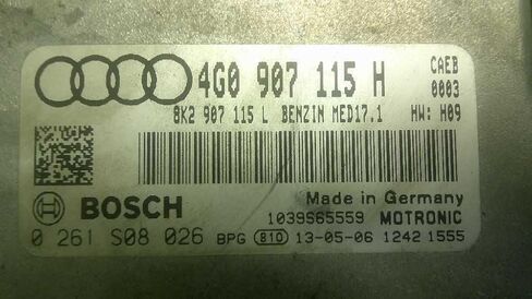وحدة التحكم في المحرك ECM 2.0L تناسب 13-16 متوافقة مع Audi A6 4G0 907 115 H 4G0907115H in Kuwait