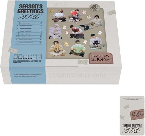 A-TEEZ 2026 Season's Greetings Pastry Shop + POB (even after presale period) in Kuwait
