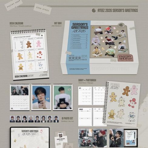 A-TEEZ 2026 Season's Greetings Pastry Shop + POB (even after presale period) in Kuwait