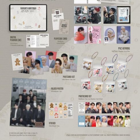 A-TEEZ 2026 Season's Greetings Pastry Shop + POB (even after presale period) in Kuwait