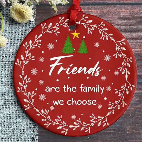 Sportyzen 2025 Christmas Ornament - Cardinal is The Greatest Ceramic Ornament – Celebrating Family This Christmas Ornament, Gift for Family, Friends in Saudi Arabia