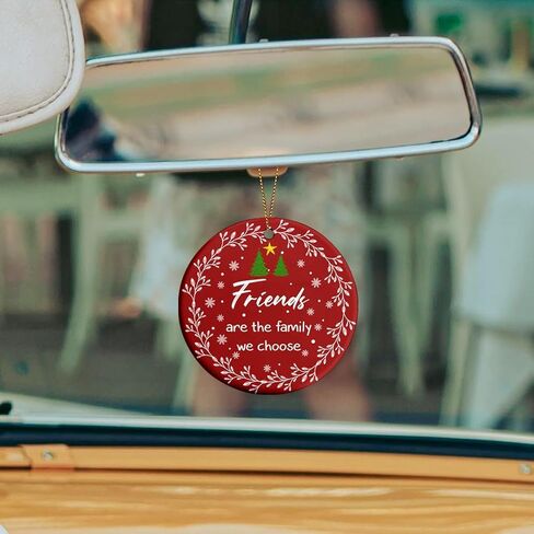 Sportyzen 2025 Christmas Ornament - Cardinal is The Greatest Ceramic Ornament – Celebrating Family This Christmas Ornament, Gift for Family, Friends in Saudi Arabia