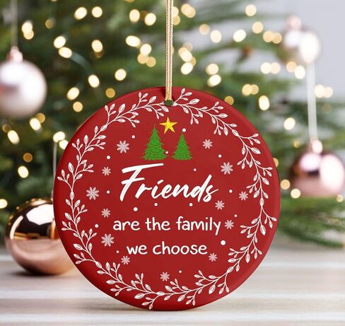 Sportyzen 2025 Christmas Ornament - Cardinal is The Greatest Ceramic Ornament – Celebrating Family This Christmas Ornament, Gift for Family, Friends in Saudi Arabia