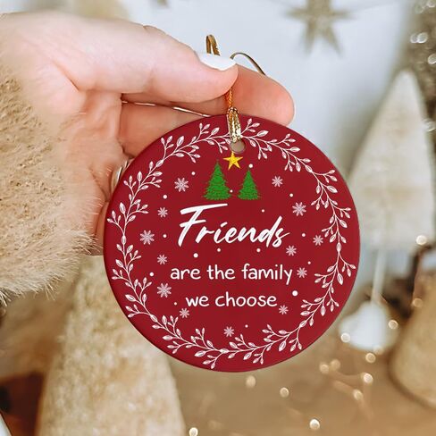 Sportyzen 2025 Christmas Ornament - Cardinal is The Greatest Ceramic Ornament – Celebrating Family This Christmas Ornament, Gift for Family, Friends in Saudi Arabia