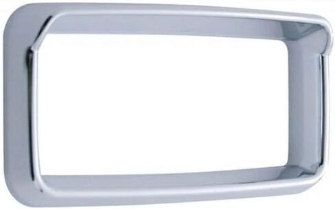 Technical Precision Replacement for Peterbilt 389 Year 2023 Chrome Center Dash Bezel W/Visor in Kuwait