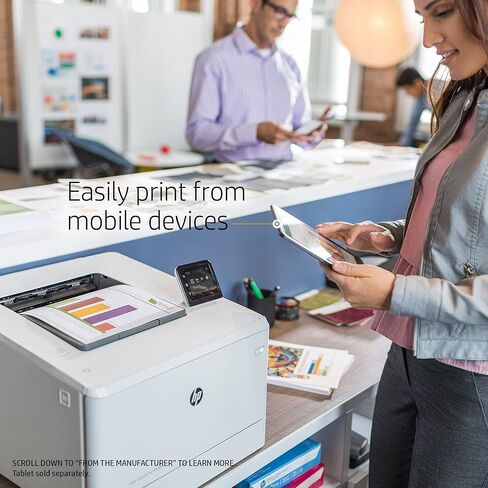 HP Laserjet Pro M452dw Wireless Color Printer, (CF394A) (Renewed) in Kuwait