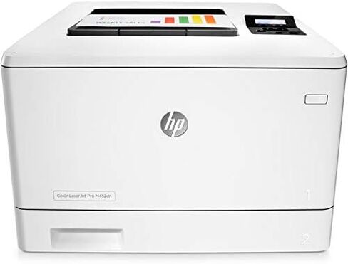 طابعة HP Color LaserJet Pro CF389A#BGJ M452DN، بيضاء (متجددة) in Kuwait