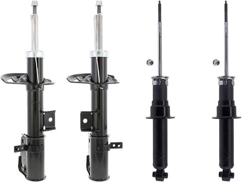 4PCS Suspension Strut - Rear Front Quick Struts Automotive Replacement Pair Set for Dodge Journey 2.4L 2017 2018 2019, for Dodge Journey 3.6L 2017 2018 2019 in Kuwait