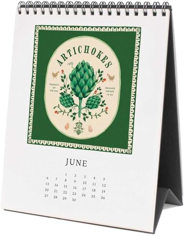 شركة RIFLE PAPER CO.2027 تقويم مكتب المزرعة الريفية، بتاريخ الأشهر من يناير إلى ديسمبر 2027، يتضمن 12 رسمًا توضيحيًا، تذكر أعياد الميلاد واحتفالات الذكرى السنوية والاحتفالات والمزيد in Kuwait