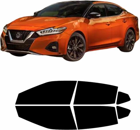 No Cutting Required — This precut Window Tint kit is Designed specifically for 2016-2023 Nissan Maxima 4 Door Sedan Models. Precision-Cut Patterns Ensure an Exact fit. (5% Dark) in Saudi Arabia