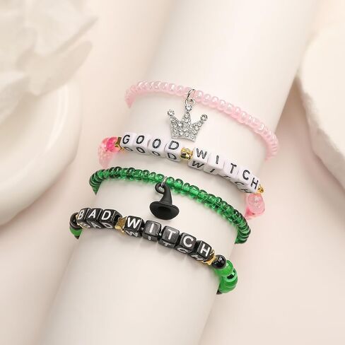 Allvounail Witch Friendship Matching Bracelets the Good Witch Movies Costume Jewelry Gift Accessories for Women in Saudi Arabia