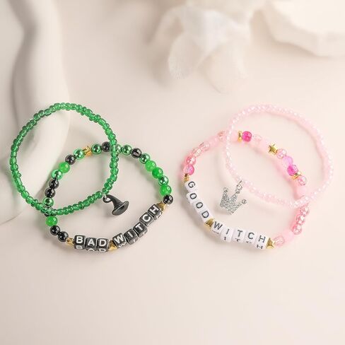 Allvounail Witch Friendship Matching Bracelets the Good Witch Movies Costume Jewelry Gift Accessories for Women in Saudi Arabia