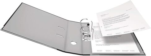 FALKEN Vegan PP Lever Arch Files, A4, 5cm Spine - Red, Pack 25 in Kuwait