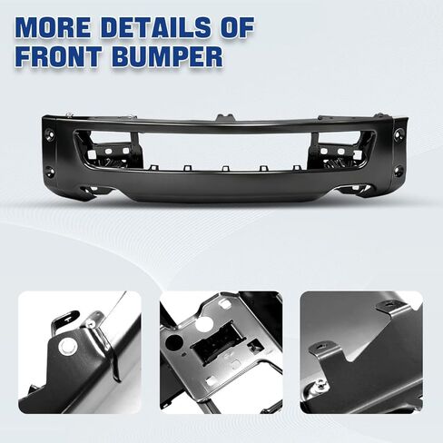 BUMPERS THAT DELIVER - Primered, Steel Front Bumper Face Bar for 2012-2021 Nissan NV1500 NV2500 NV3500 2012+, NI1002144 in Saudi Arabia
