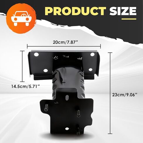 1 Pair Front Bumper Mounting Brackets Compatible with 2014-2019 Rogue Left and Right Side Black Bumper Bracket 622104BA0A 622114BA0A in Kuwait