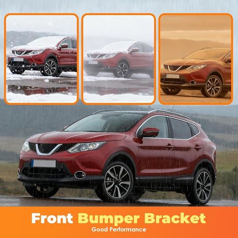 1 Pair Front Bumper Mounting Brackets Compatible with 2014-2019 Rogue Left and Right Side Black Bumper Bracket 622104BA0A 622114BA0A in Kuwait