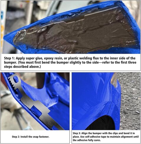 JERBOR Front Bumper Tabs Reinforcement Mounts Repair Kit for Ford Mustang 2015-2017, Front Bumper Reinforcement Kit in Kuwait