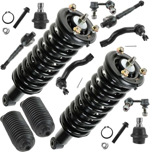 For Strut Spring Assemblies Sway Links Tie Rods Ball Joints Rack Bots Kit for NISSAN Mod-A26M-38526 in Kuwait