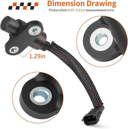 Crankshaft Position Sensor for Mercury D75 - D300 E150 E200 E250 E300 Pro MAX F25 - F400 E3.0 8M0082988 in Kuwait