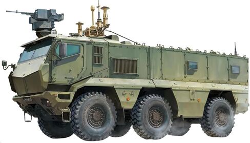 TAKOM 2173 KAMAZ Typhoon-K with RP-377VM1 & Arbalet 2-in-1 Scale 1:35 Model Making in Saudi Arabia