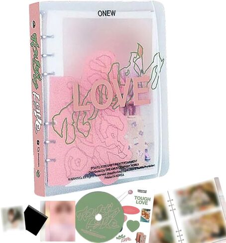 ONEW(SHINee) TOUGH LOVE 5th Mini Album [NOTE Ver.] Mini CD + 6Ring Binder + Photobook + 2Photocard + Instant Photo + Sticker in Kuwait