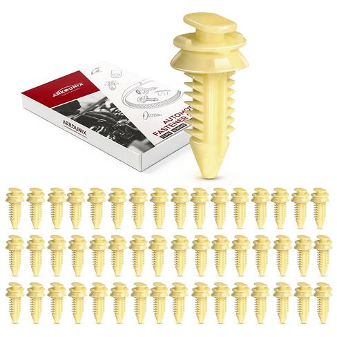 50PCS Door Panel Retainer Clips Fits GM Chevrolet Chevy K1500 1988-1999, C1500 1988-1996, Silverado 1500 1999, Sierra 1500 1999, K1500 Suburban/K2500 1992-1998 and More in Saudi Arabia