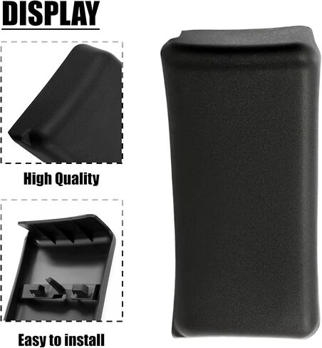 2Pcs Front Bumper Guard Pad Insert Caps Compatible with Ford F-150 2009-2014 and Lincoln Mark LT 2010-2014, Replace# 9L3Z17E810B 9L3Z17E811B Left Driver & Right Passenger Side in Saudi Arabia
