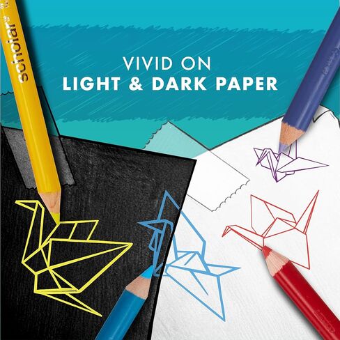 Prismacolor Scholar Colored Pencils, Assorted Colors, 60 Count - Perfect for Sketching, Drawing, Coloring in Kuwait