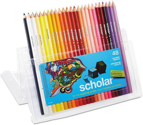 Prismacolor Scholar Colored Pencils, Assorted Colors, 60 Count - Perfect for Sketching, Drawing, Coloring in Kuwait
