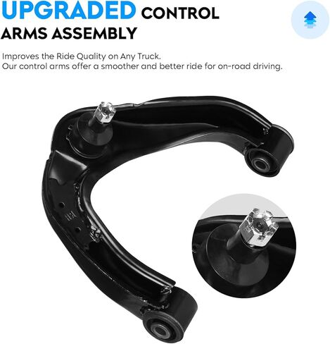 Front Upper Control Arms w/Ball Joint for Nissan Pathfinder Frontier 2005-2019, 2005-2012, Xterra 2005-2015 Suspension Kit K621245 K621246-2pc Set in Kuwait