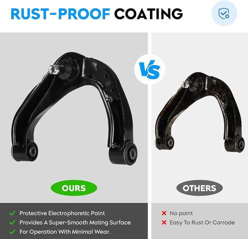 Front Upper Control Arms w/Ball Joint for Nissan Pathfinder Frontier 2005-2019, 2005-2012, Xterra 2005-2015 Suspension Kit K621245 K621246-2pc Set in Kuwait
