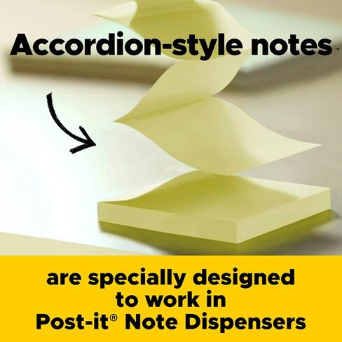 Post-it Super Sticky Dispenser Pop-up Notes, 6 Sticky Notes Pads, 3 x 3 in., School Supplies and Oﬃce Supplies, 2X the Sticking Power, Use with Post-it Note Dispensers, Neutrality Collection in Kuwait