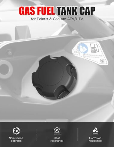 Gas Fuel Tank Cap for Polaris & Can Am ATV/UTV, Gas Cap for Polaris Sportsman General Ranger RZR 800 900 1000 Can-Am Maverick Defender, Replace 5450389, 5433687, 7082037, 5439075, 513033816 in Kuwait