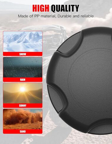 Gas Fuel Tank Cap for Polaris & Can Am ATV/UTV, Gas Cap for Polaris Sportsman General Ranger RZR 800 900 1000 Can-Am Maverick Defender, Replace 5450389, 5433687, 7082037, 5439075, 513033816 in Kuwait