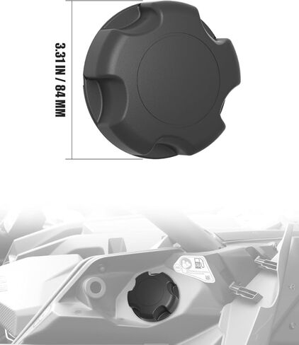 Gas Fuel Tank Cap for Polaris & Can Am ATV/UTV, Gas Cap for Polaris Sportsman General Ranger RZR 800 900 1000 Can-Am Maverick Defender, Replace 5450389, 5433687, 7082037, 5439075, 513033816 in Kuwait