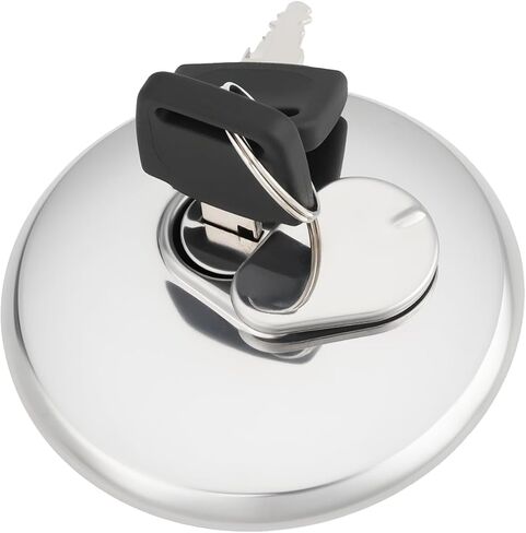 Motorcycle Fuel Tank Cap with 2 Keys Compatible with Suzuki GS500 GSX600F GSX750F Compatible with Katana 600 750 Model in Kuwait