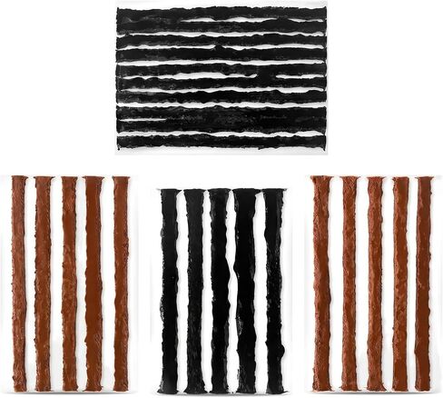Tire Repair Plugs, Tire Patches Fix a Flat Tire, Heavy Duty Tire Plug, Repair Tubeless Off-Road Tires for Car, RV, SUV, Truck, Motorcycle, Tractor, Mower, Wheelbarrow [Multi-Size: 25Pcs] in Saudi Arabia