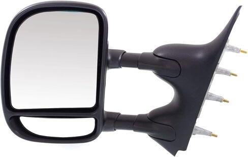 Towing Towing Rearview Mirror for Left Driver Side LH For 2002-2014 Ford E-150 E-250 For 2002-2016 Ford E-350 E-450 For 2002-2003 Ford E-550 For 2002-2010 Ford Econoline Manual FO1320238 in Kuwait