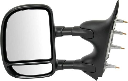 Towing Towing Rearview Mirror for Left Driver Side LH For 2002-2014 Ford E-150 E-250 For 2002-2016 Ford E-350 E-450 For 2002-2003 Ford E-550 For 2002-2010 Ford Econoline Manual FO1320238 in Kuwait