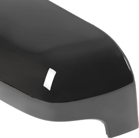 HECASA Pair Tow Mirror Covers Compatible with 2020-2024 Chevy Chevrolet Silverado/GMC Sierra 2500HD 3500HD Front Top Door Mirror Cap Trim Replacement for 84468904 84468910 Plastic(ABS) Painted Black in Kuwait