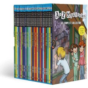 A Library of A to Z Mysteries Book Set Paperback Series Box Complete, Early Childhood Education Materials Reading Books in Saudi Arabia
