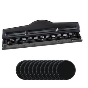 Discbound 11 Hole Punch Mushroom Disc Paper Punches Scrapbooking Stuff with 11pcs Discs in Saudi Arabia